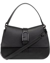 Furla - 'flow medium' schultertasche - Lyst