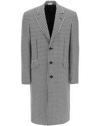 McQueen - Jassen ,Veelkleurig ,Wol Zwarte Wollen Jas Aw 23 - Lyst