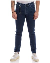 Incotex Slim Fit Jeans - - Heren - Blauw