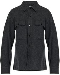 Jil Sander - Wol T-Shirt Met Zakken - Lyst