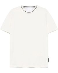 John Richmond - Weiße Crew Neck T-Shirts Und Polos - Lyst