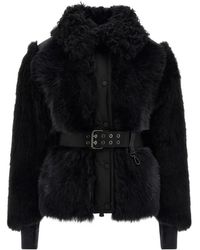 Moncler - Faux Fur & Shearling Jackets - Lyst