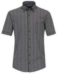 CASA MODA - Herren Kurzarm Business Hemd - Lyst