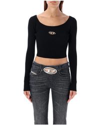 DIESEL - Vera-Ls Long Sleeve Top - Lyst