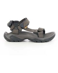 Teva - Schoenen ,Bruin ,Bruine Terra Fi 5 Sandalen - Lyst
