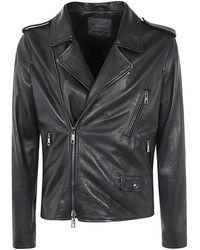 Giorgio Brato - Schapenvacht Biker Jas - Lyst