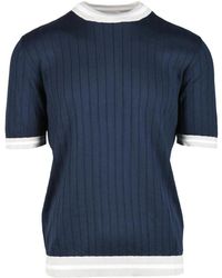 Eleventy - Rundhals-Strickware - Lyst