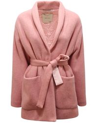 EMMA & GAIA - Belted Coats - Lyst