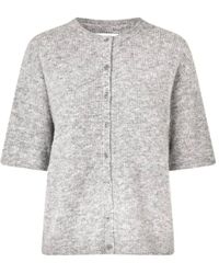 Samsøe & Samsøe - Kurzer Cardigan Mit Knopfverschluss - Lyst