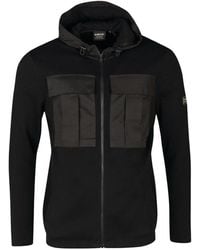 Barbour - Element hoodie sweatshirt schwarz-s - Lyst
