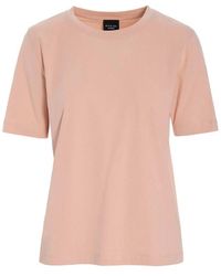 Bitte Kai Rand - Enkel Og Lækker Basis T-Shirt Med Korte Ærmer - Lyst