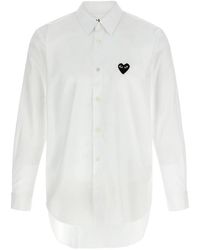 COMME DES GARÇONS PLAY - Casual Shirts - Lyst