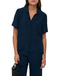 Yerse - Overhemden ,Blauw ,Camicia Donna - Lyst