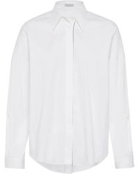 Brunello Cucinelli - Cotton Poplin Shirt - Lyst