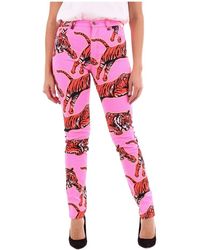 Gucci 502797xdahm Vijf Tasken Broek - Roze