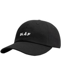 OLAF HUSSEIN - Block cap schwarze mütze - Lyst