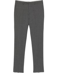 Rota - Antracietgrijze Broek Met Knopen - Lyst