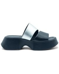 Vic Matié - Mini Yoko Sandale Stirnbänder Schwarz Silber - Lyst