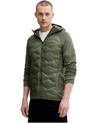 Peak Performance - Fitness ,Groen ,Helium Down Hybrid Hood - Lyst