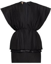 Gucci - Vestido plisado de - Lyst