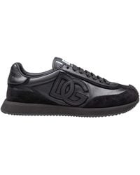 Dolce & Gabbana - Dg Kalbsleder-Sneaker - Lyst