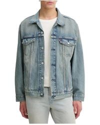 Levi's - Jassen ,Blauw ,Denim Denim Jacket - Lyst
