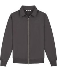 OLAF HUSSEIN - Essential Zip Up Polo - Lyst