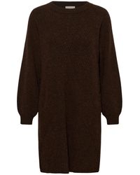 Cream - Knitted Dresses - Lyst
