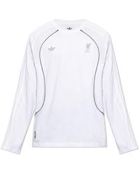 adidas - Fitness ,Wit ,Katoen X Liverpool Fc Shirt - Lyst