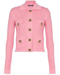 Balmain - Vest Met Geborduurd Logo - Lyst