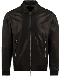 The Jack Leathers - Jassen ,Zwart ,Leer New Yorker Jacket - Lyst