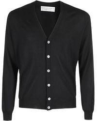 FILIPPO DE LAURENTIIS - Merino woll cardigan,merinowolle cardigan - Lyst