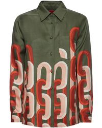 La DoubleJ - Camisa de ni?o en twill de seda - Lyst