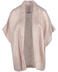 ALESSIA SANTI - Overhemden ,Linnen Giacca Kimono - Lyst
