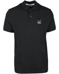 Bikkembergs - Polo aus baumwolle und elastan - Lyst