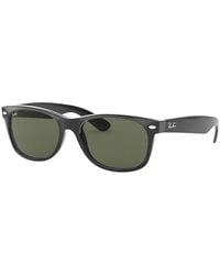 Ray-Ban - Nuovi occhiali wayfarer neri verdi - Lyst