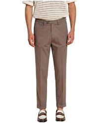 Mason's - Straight Trousers - Lyst
