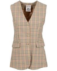 Semicouture - Vests - Lyst