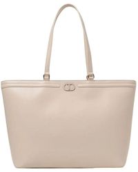 Twinset - Elegante Schwarze Tote Tasche - Lyst