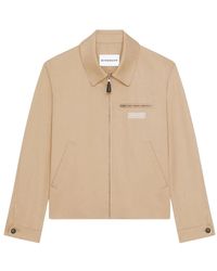 Givenchy - Logo Patch Zip Jacket - Lyst