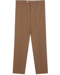 Fendi - Broeken ,Bruin ,Bruine Regular Broek - Lyst