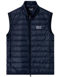 EA7 - Core Identity Packable Gilet - Lyst