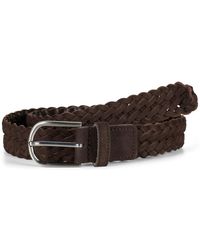 Howard London - Accessoires ,Bruin ,Leer Suede Riem Ashley - Lyst