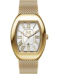 Ice-watch - Accessoires ,Geel ,Mesh Horloge - Lyst