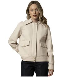 Kocca - Jassen ,Stijlvolle Leren Korte Jas - Lyst