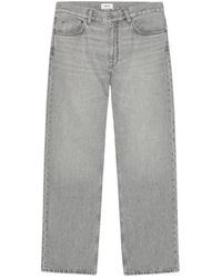 NN07 - Jeans ,Grijs ,Katoen Otis Straight Leg Jeans - Lyst