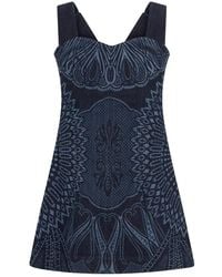 Alberta Ferretti - Short Dresses - Lyst