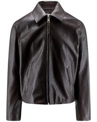 Loewe - Leather Jackets - Lyst