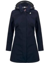 K-Way - Single-Breasted Coats - Lyst