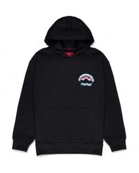 Sprayground - Hoodies & Sweatvesten ,Zwart ,Katoen Beperkte Oplage Haai Hoodie Trui - Lyst